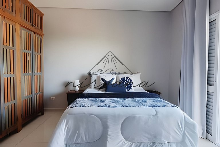 Casa Cabana - Condomínio de frente para a Praia