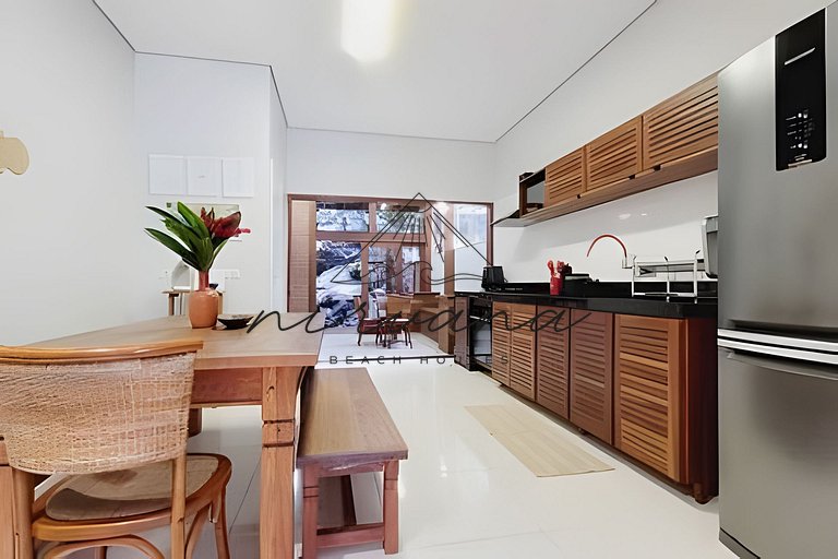 Casa Cabana - Condomínio de frente para a Praia