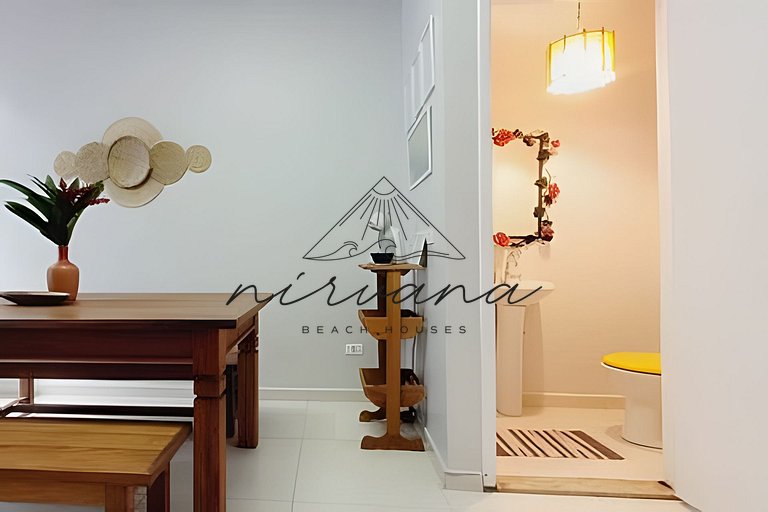 Casa Cabana - Condomínio de frente para a Praia