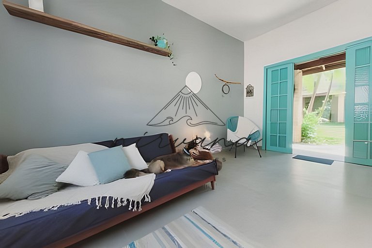 Casa Vila da Brava - Cond. 7 min a pé da praia