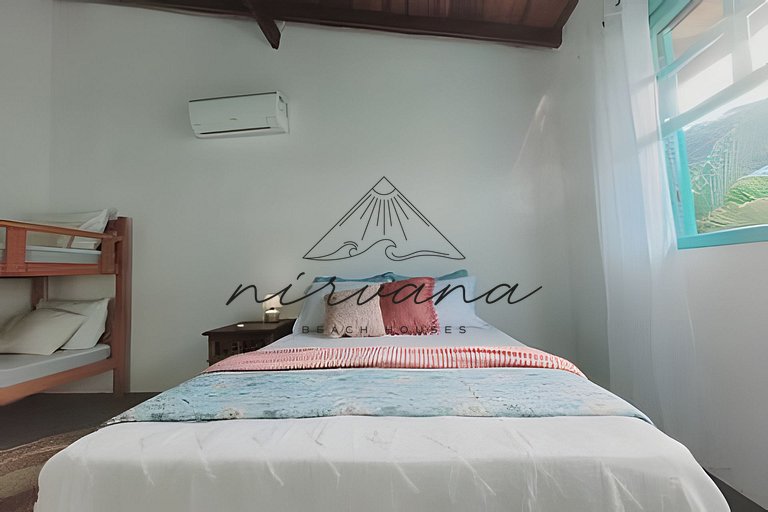Casa Vila da Brava - Cond. 7 min a pé da praia