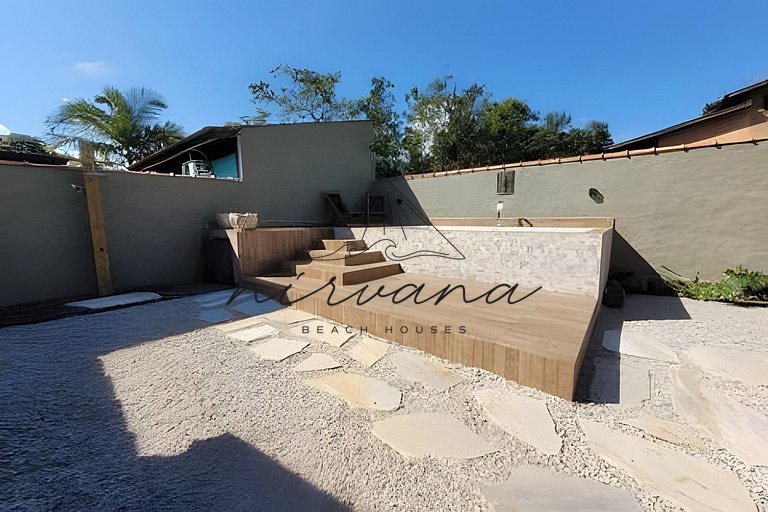 Casa Vila da Brava - Cond. 7 min a pé da praia