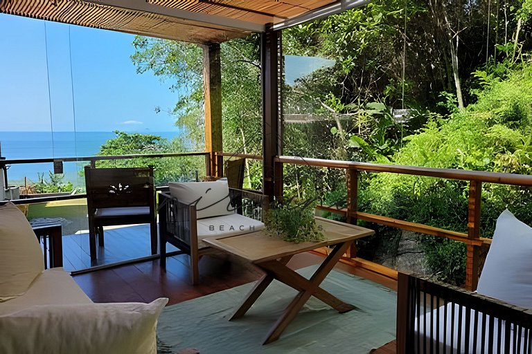 Casa Canto em Condomínio de frente para a praia