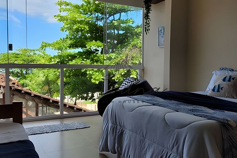 Casa Charme - Condomínio de frente para a Praia