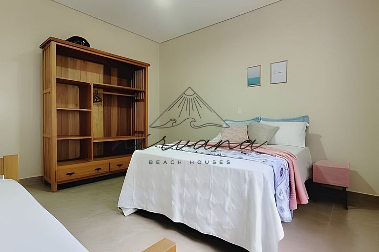 Casa Charme - Condomínio de frente para a Praia
