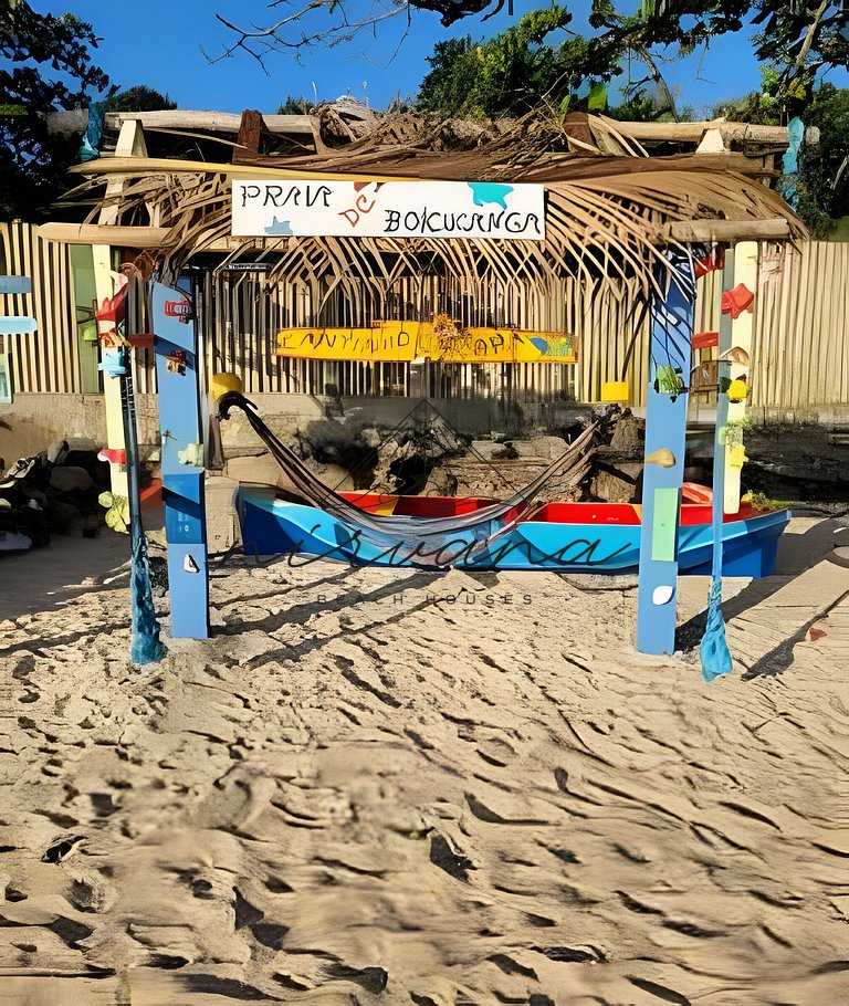Casa Charme - Condomínio de frente para a Praia