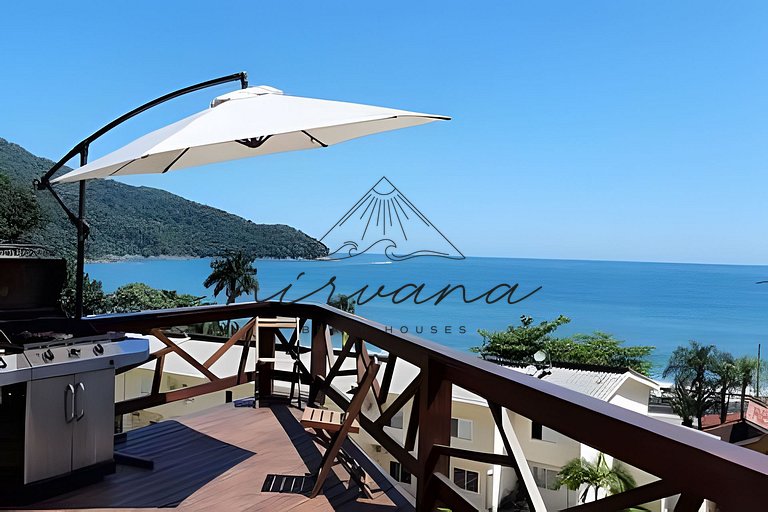 Casa Vista Mar - Condomínio de Frente para a Praia