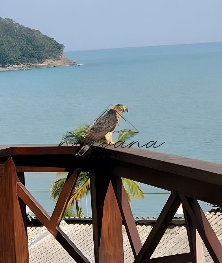 Casa Vista Mar - Condomínio de Frente para a Praia