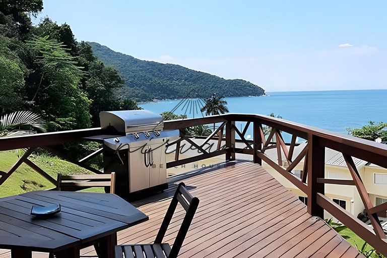 Casa Vista Mar - Condomínio de Frente para a Praia