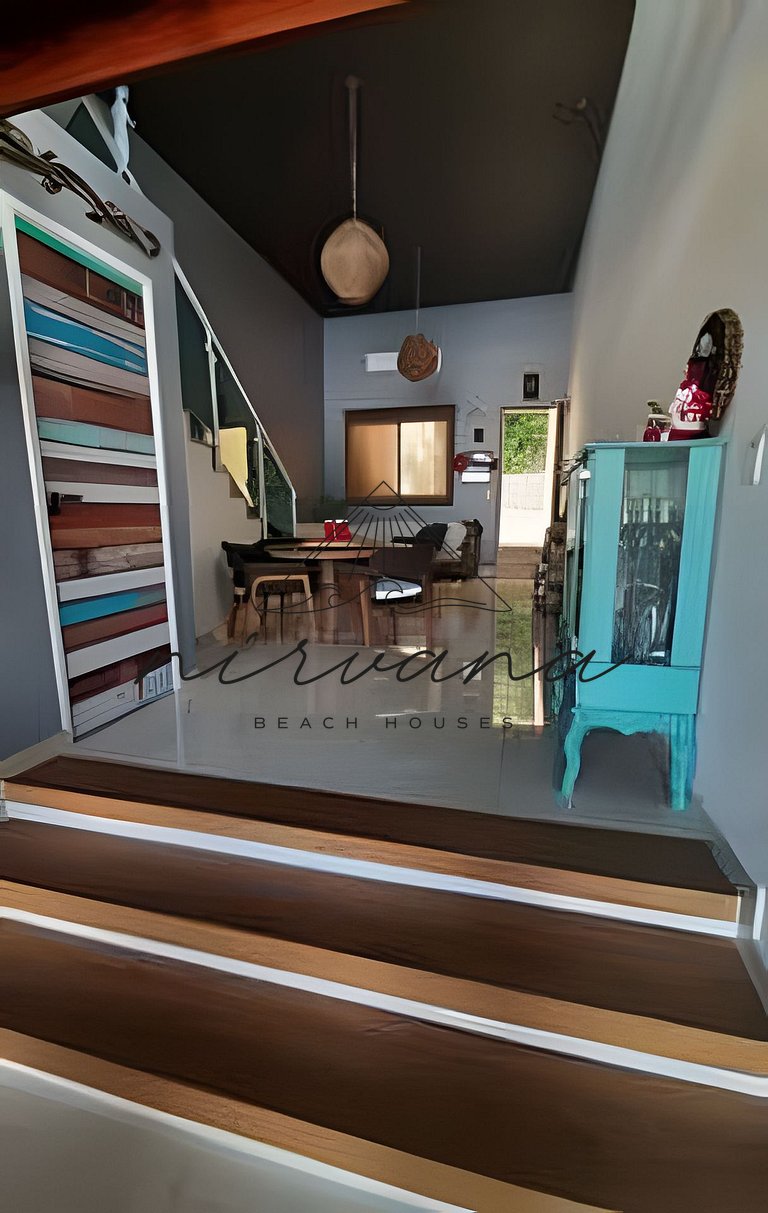 Casa Vista Mar - Condomínio de Frente para a Praia