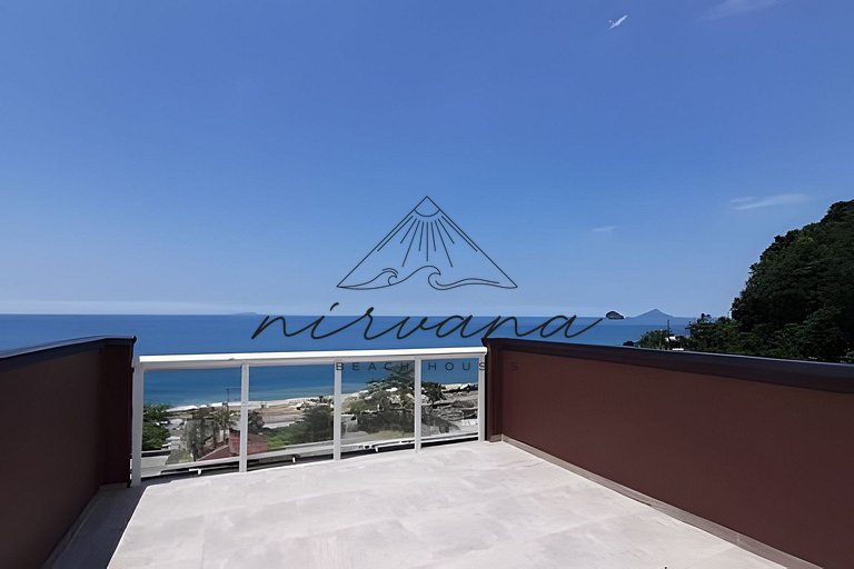 Casa Vista Mar - Condomínio de Frente para a Praia