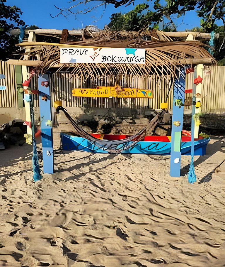 Casa Vista Mar - Condomínio de Frente para a Praia
