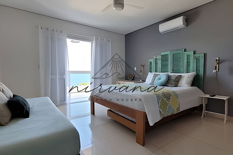 Casa Vista Mar - Condomínio de Frente para a Praia