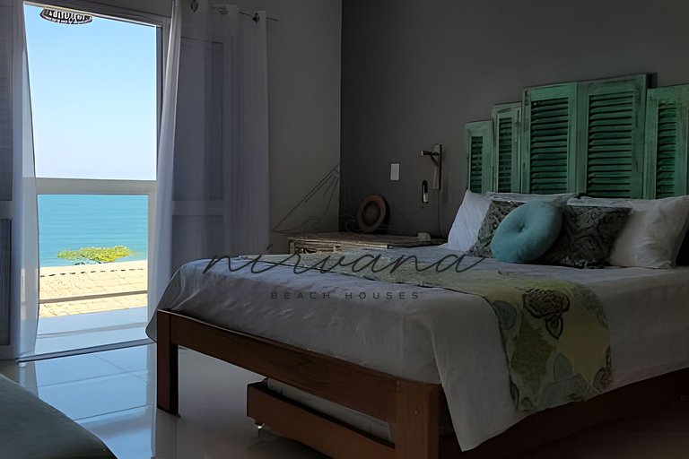 Casa Vista Mar - Condomínio de Frente para a Praia