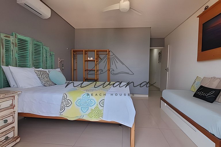 Casa Vista Mar - Condomínio de Frente para a Praia