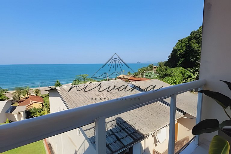 Casa Vista Mar - Condomínio de Frente para a Praia