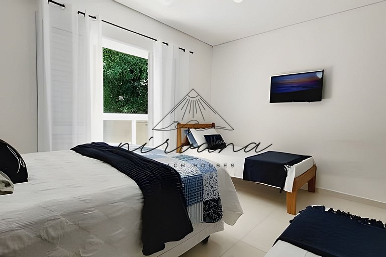 Casa Vista Mar - Condomínio de Frente para a Praia
