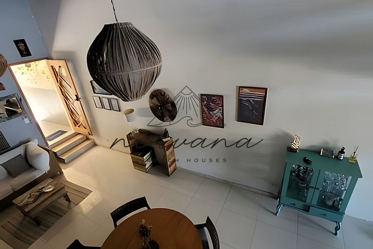 Casa Vista Mar - Condomínio de Frente para a Praia