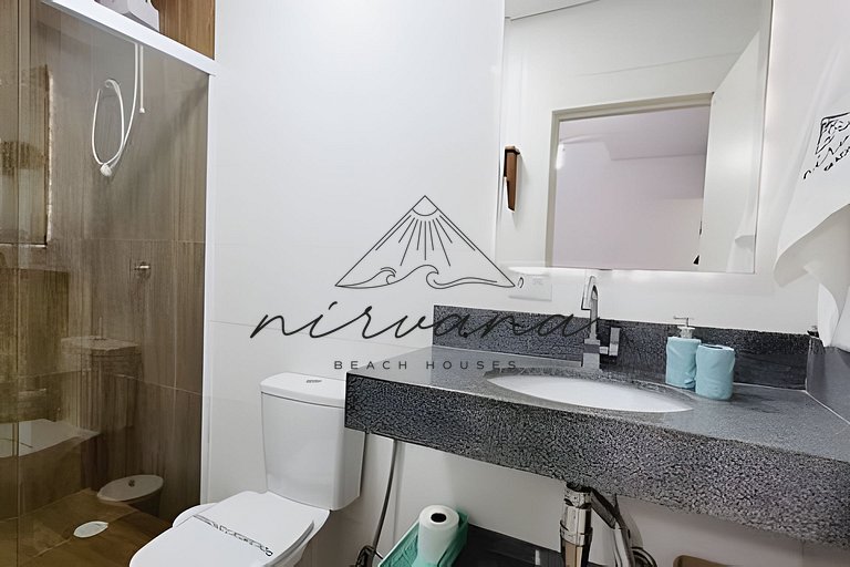 Casa Vista Mar - Condomínio de Frente para a Praia