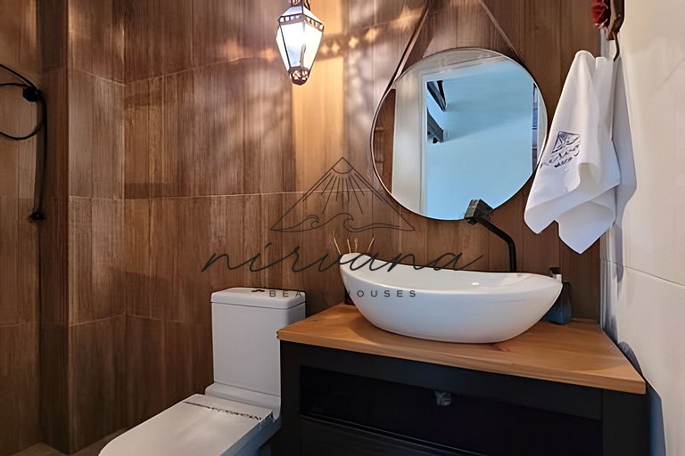 Casa Vista Mar - Condomínio de Frente para a Praia