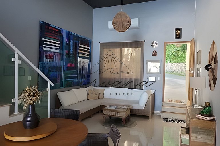 Casa Vista Mar - Condomínio de Frente para a Praia